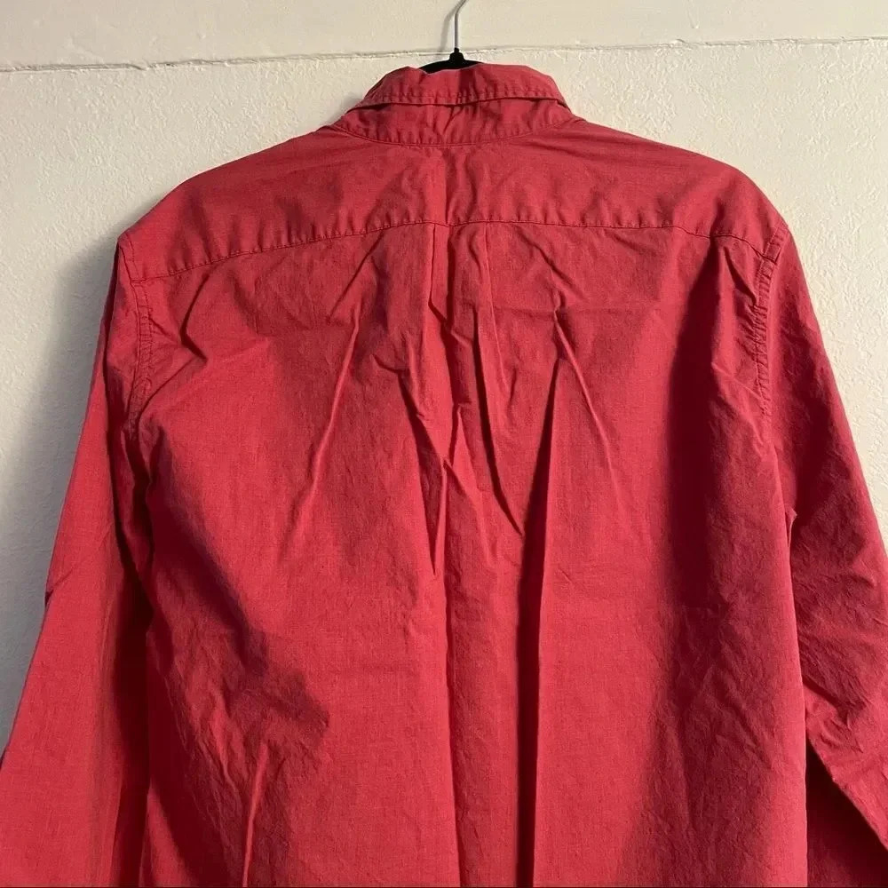 JCrew red button down  - Picture 4 of 14